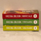 Kristina Ohlsson- pokkareita 3 kpl - pikkukuva 1