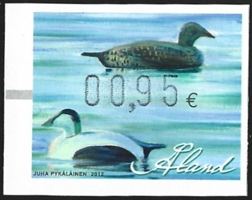 Åland 2012 Houkutuslintuja I FRAMA 0,95  €  ** LaPe ATM Å 24
