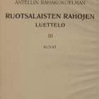 Antellin rahakokoelman luettelot 7 osaa 1908-2009 - pikkukuva 4