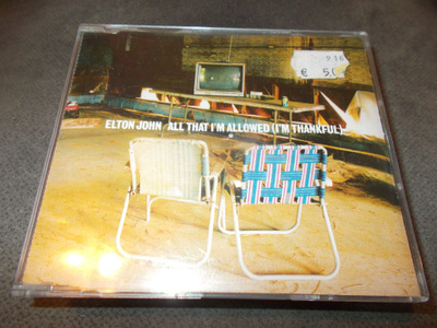 CDM ELTON JOHN ** ALL THAT I'M ALLOWED **
