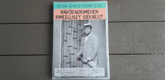 DVD: Näköradiomiehen Ihmeelliset Siekailut (Spede Pasanen)