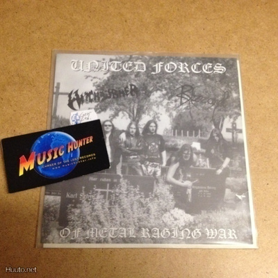 BLIZZARD / WITCHBURNER - SPLIT 7" EX/EX