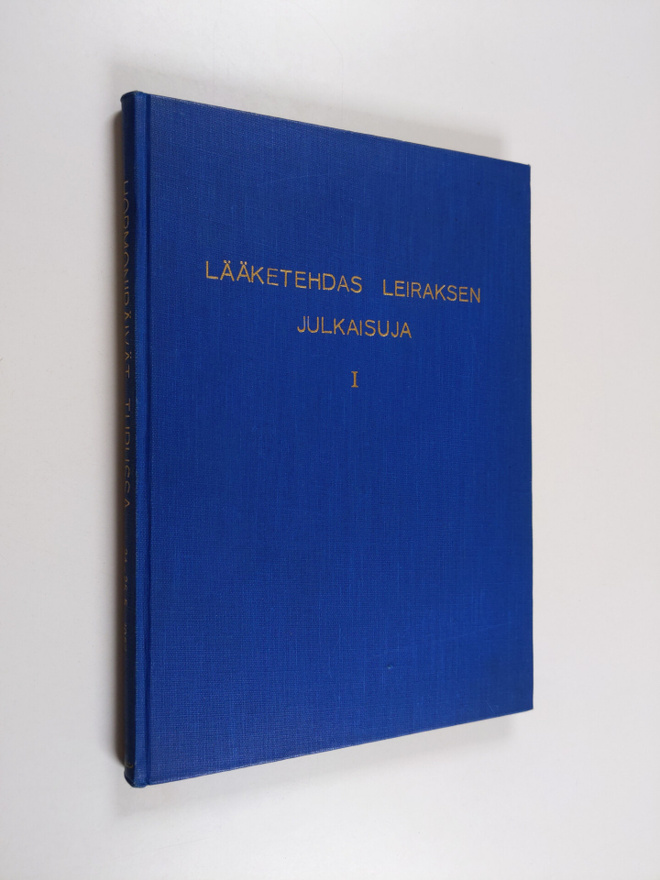 Lääketehdas Leiraksen julkaisuja 1: Hormonipäivät Turussa...