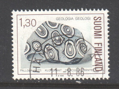 1986 1,3 mk geologia loistoleimalla.