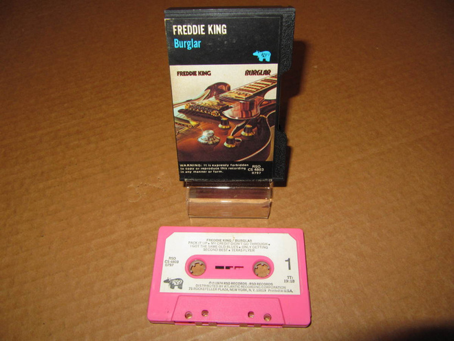 KASETTI: Freddie King: Burglar v.1974 USA ORIG. !