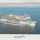 Postikortti, LAIVA  , M/S SILJA SCANDINAVIA, Laivaleima - pikkukuva 1