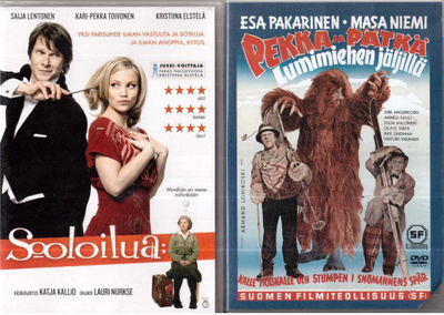 2 KPL DVD ELOKUVIA