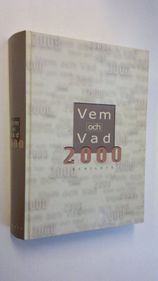 Vem och vad 2000 : biografisk handbok