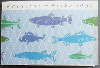 Markkavihko, Kalastus 1991, postituore, 5 merkkiä