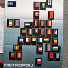 Metropoli Eurooppa vintage lautapeli.HIENO Paletti 865642 - pikkukuva 3