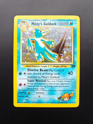 Pokemon Misty's Golduck 12/132 holo