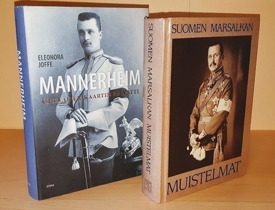 Mannerheim kirjat (2kpl)