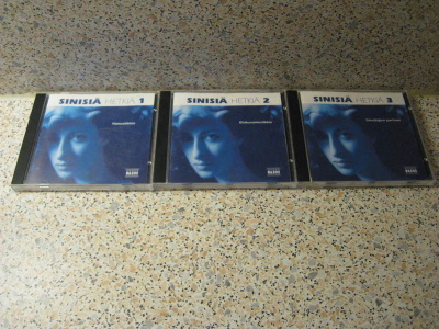 CD-levyt sinisiä hetkiä 3 kpl.