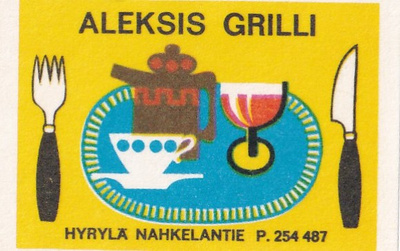 Hyrylä. Aleksis Grilli     .     b411