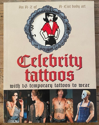 CELEBRITY TATTOOS, with 16 temporary tattoos to wear