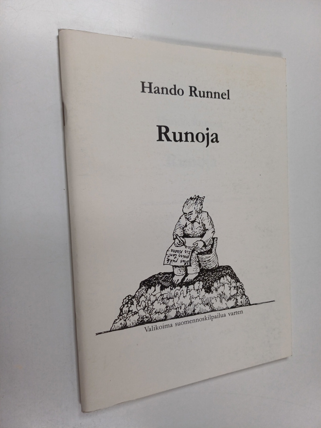 Hando Runnel : Runoja : valikoima suomennoskilpailua varten