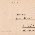Postileima Rauma, vanha Joulukortti - pikkukuva 1