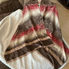 Värikäs kukka pashmina hartiahuivi - pikkukuva 1