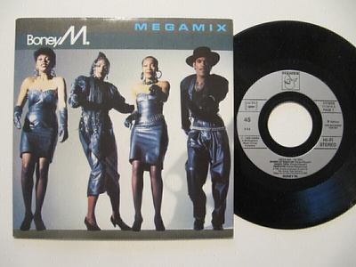 Boney M. Megamix 7" sinkku