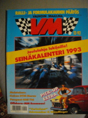 Vauhdin Maailma Nro 12/1992 (10.11)