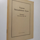 Vaasan Suomalainen Lyseo : kertomus lukuvuodesta 1946-1947 - pikkukuva 1