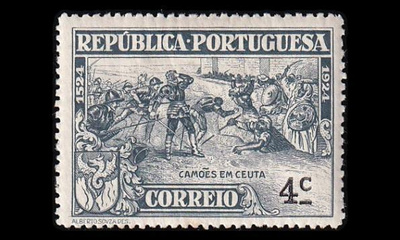 Portugali 318 ** Runoilija Camoes 4 C (1924)