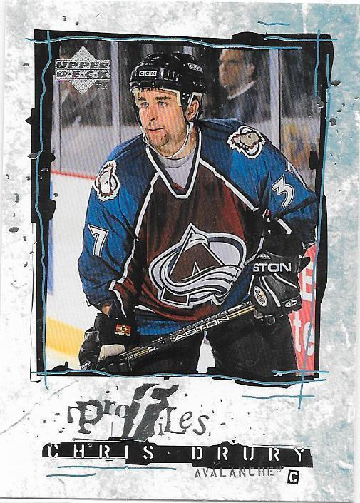 98-99 Upper Deck Profiles #P26 Chris Drury Colorado Avs