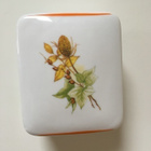 Posliini KORURASIA käsinmaalattu n. 8x 7cm, HOLLOHAZA Unkari - pikkukuva 2