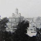 HELSINKI.....Suurkirkko "näkyvissä", vanha kortti. - pikkukuva 2