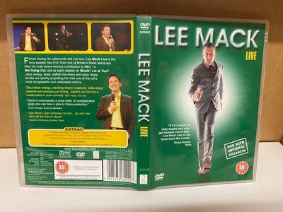 Lee Mack Live DVD
