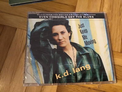 K.D. Lang / just keep me moving muoveissa CDS single