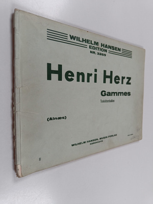 Gammes Tonleiterstudien von Henri Herz