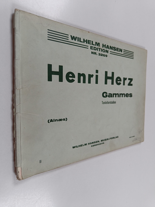 Gammes Tonleiterstudien von Henri Herz
