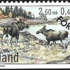 Åland 2000  ÅV 8  Hirvet  2,60 mk EP leima LaPe 173 - pikkukuva 1