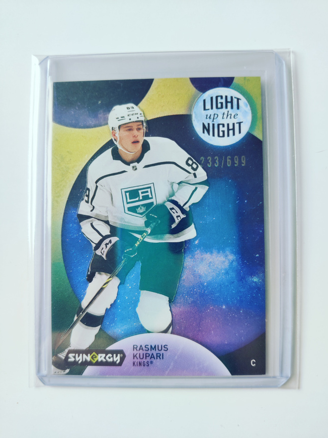 Rasmus Kupari 21-22 Synergy Light up the Night Rookie /699