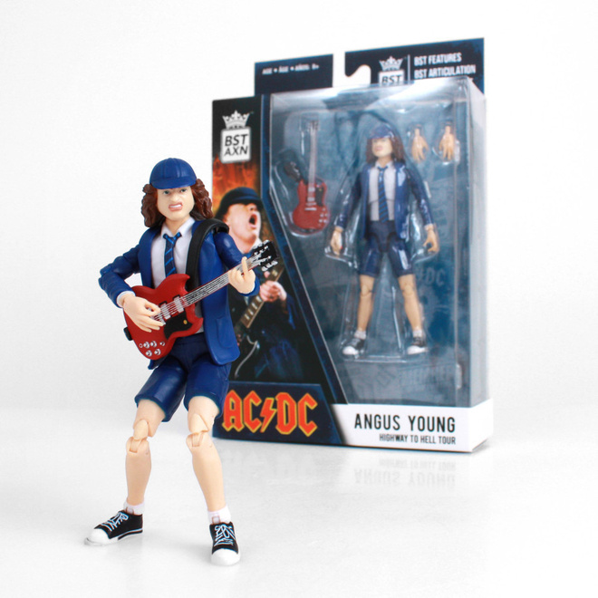 AC/DC BST AXN Action Figure Angus Young - HEAD HUNTER STORE.