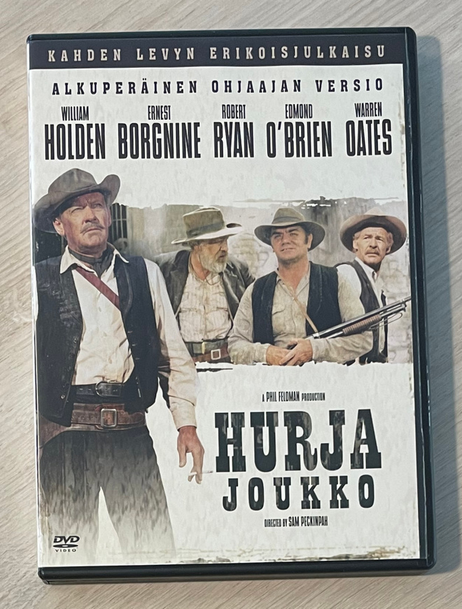 Sam Peckinpah: HURJA JOUKKO (1969) Ohjaajan versio (2DVD)