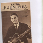 RADIO-KUUNTELIJA n:o 3 1960 Kannessa Lasse Liemola. Katso K. - pikkukuva 1