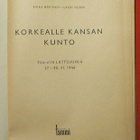 Eikka Mäkinen : Korkealle kansan kunto 1946 1.p. - pikkukuva 1