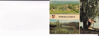 Tohmajärvi, vaakuna, sommitelmakortti , b641