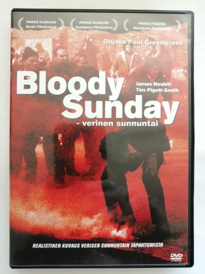 Bloody sunday Suomi dvd