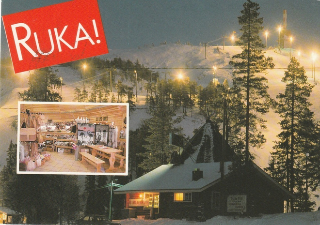Postikortti, RUKA, Pitäjän Pirtti, Erikoisleima