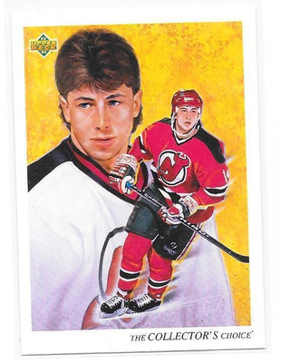 1992-93 Upper Deck #11 Kevin Todd New Jersey Devils