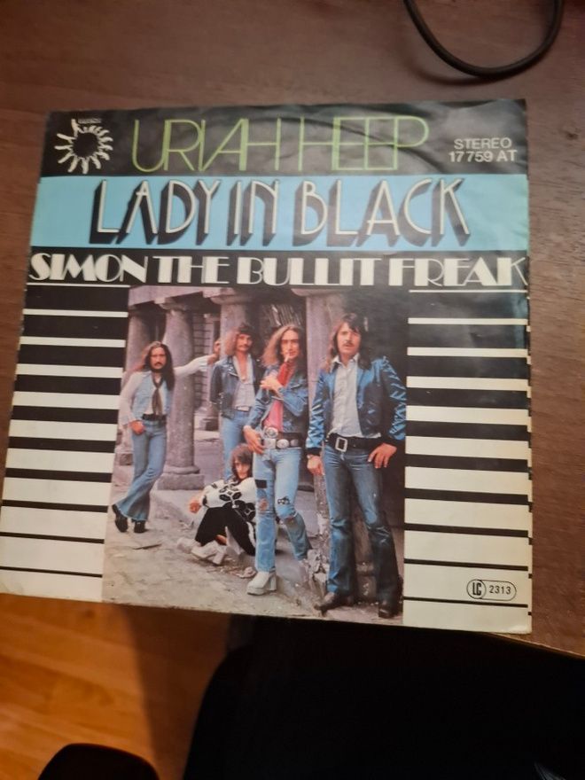 7`Uriah Heep - Lady In Black / Simon The Bullit Freak