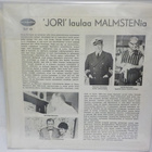GEORG MALMSTEN - ´JORI´LAULAA MALMSTENIA 10"ex/ex - pikkukuva 2