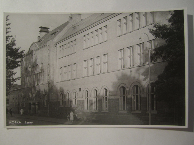 VANHA Postikortti Kotka 1950-l Alkup.Mallikappale