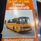 Aikataulut suomen pikalinjaliikenne 1984-1985 - pikkukuva 1