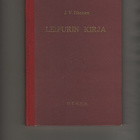 Itkonen, Juho Vilho: Leipurin kirja, Otava 1951, sid., K3 + - pikkukuva 1
