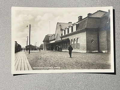 Hämeenlinna, Rautatieasema 1928