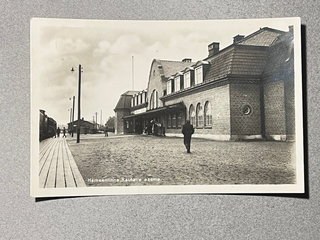 Hämeenlinna, Rautatieasema 1928